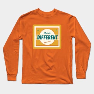 Think different Long Sleeve T-Shirt